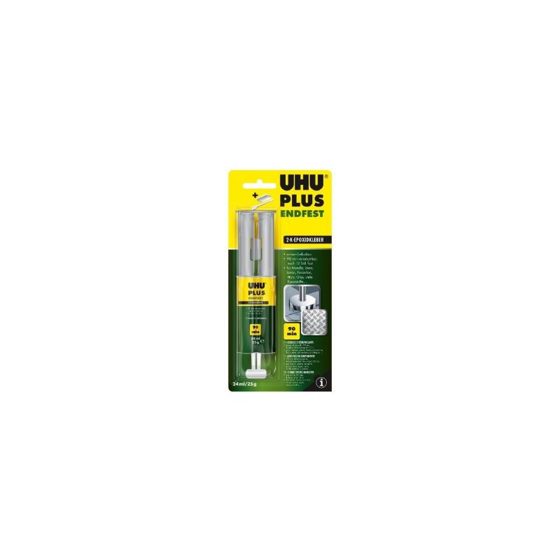 UHU PLUS endfest 90 min EPOXY 24ml/25g v dávkovači - 1