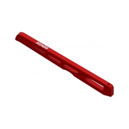 Arrma příčka šasi zadní středová 140mm, hliník, červená - 1
