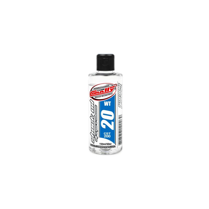 TEAM CORALLY - silikonový olej do tlumičů 20 WT (150ml) - 1