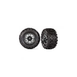Traxxas kolo 2.8", disk černý chrom, pneu Sledgehammer (2) - 1
