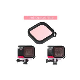 Insta360 ONE R - 4K / 1-INCH Wide Angle Dive Case Lens Filter (Pink) - 2