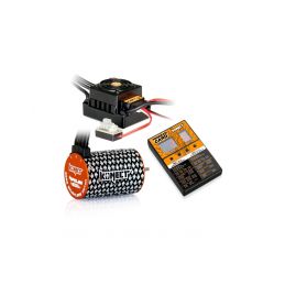 COMBO BRUSHLESS 50Amp WP s 4P 3652SL 4600Kv motorem + programovací karta - 1