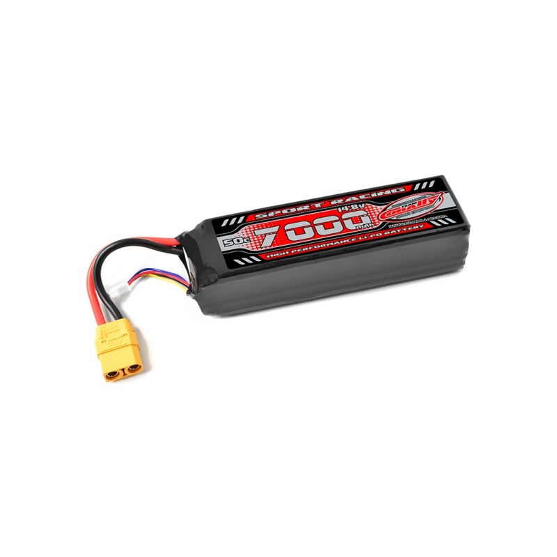 Sport Racing 50C - 7000mAh - 4S - 14,8V - XTT-90 - Semi-Soft case (s TRAXXAS adaptérem) - 1 Sport Racing 50C - 7000mAh - 4S - 14,8V - XTT-90 - Semi-Soft case (s TRAXXAS adaptérem) - 1
