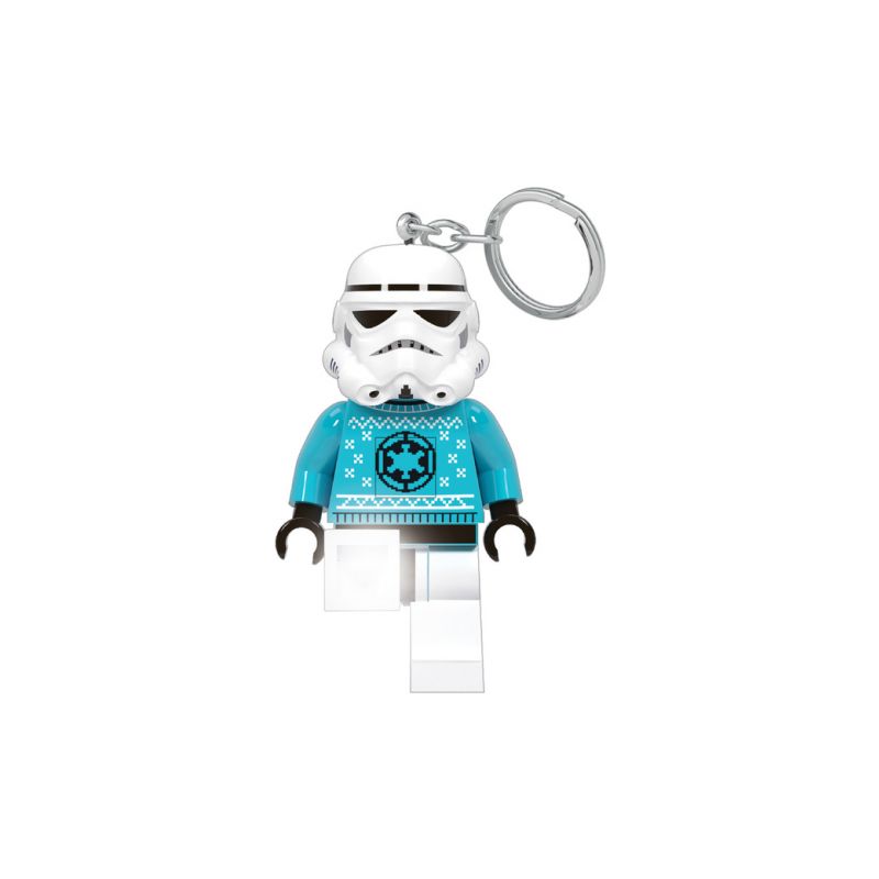 LEGO svítící klíčenka - Star Wars Stormtrooper ve svetru - 1 LEGO svítící klíčenka - Star Wars Stormtrooper ve svetru - 1