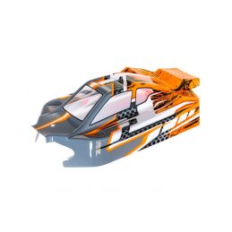 NXT EVO 4S oranžově/šedá lexanová lakovaná karoserie - 1