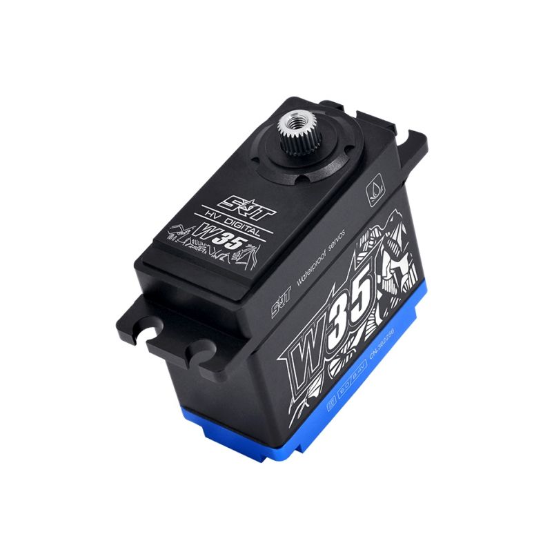 W35 Hi Volt COROLESS servo - WATERPROOF (35 kg) - 1