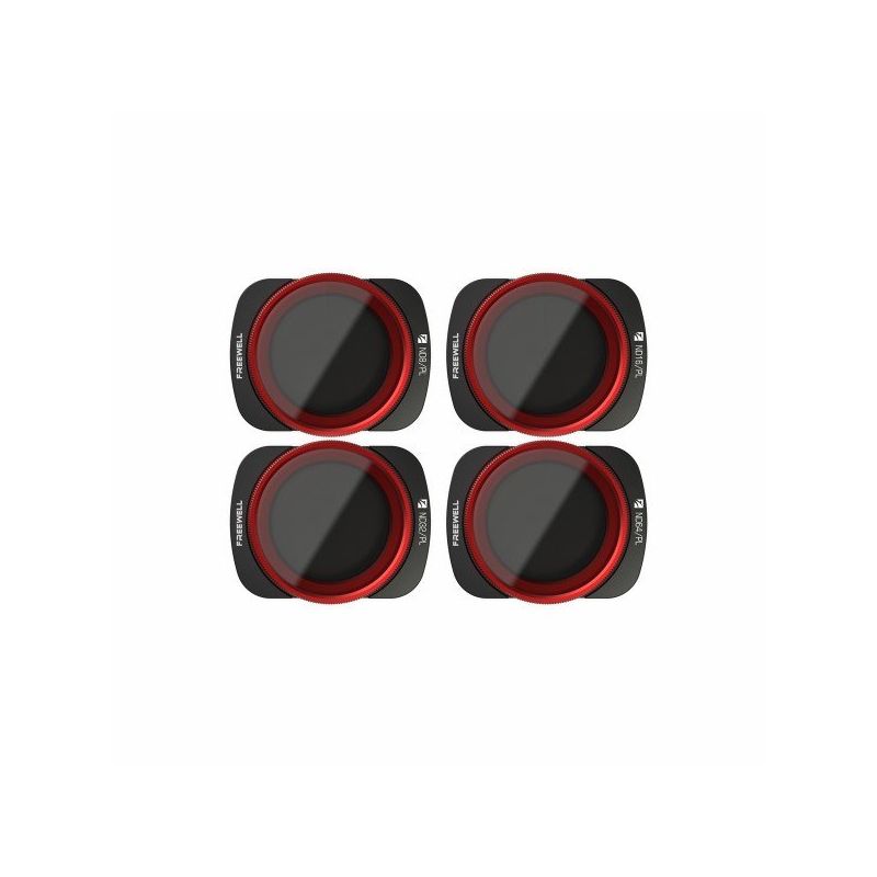 Freewell sada čtyř polarizačních ND filtrů Bright Day pro DJI Osmo Pocket a Pocket 2 - 1