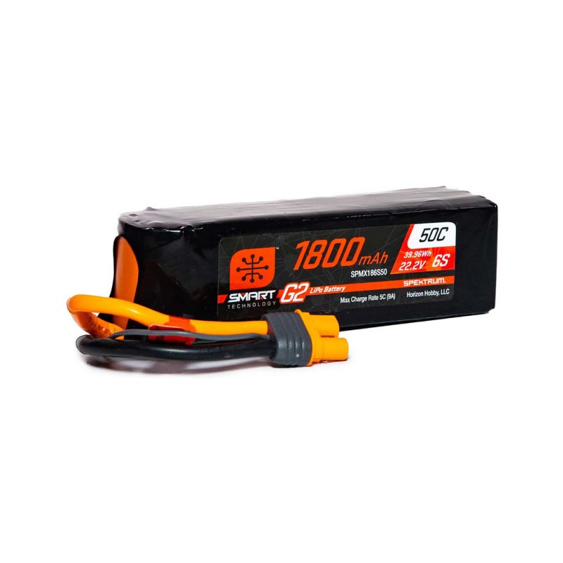 Spektrum Smart G2 LiPo 22.2V 1800mAh 50C IC3 - 1