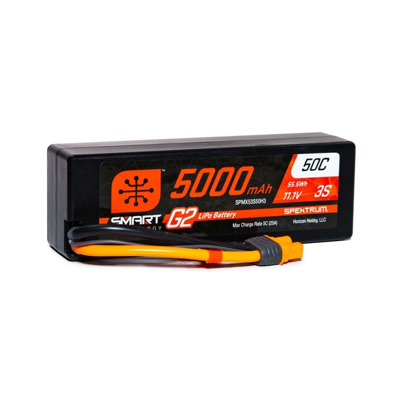 Spektrum Smart G2 LiPo 11.1V 5000mAh 50C HC IC3 - 1