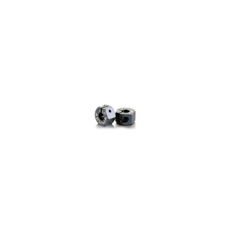 Kovové unašeče kol 12mm, offset +2mm 2ks - 1 Kovové unašeče kol 12mm, offset +2mm 2ks - 1