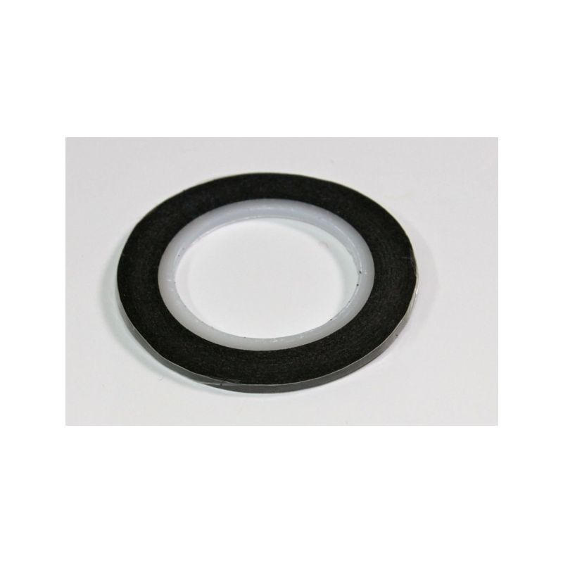 Dekorační samolepící páska 2mm, černá - 1
