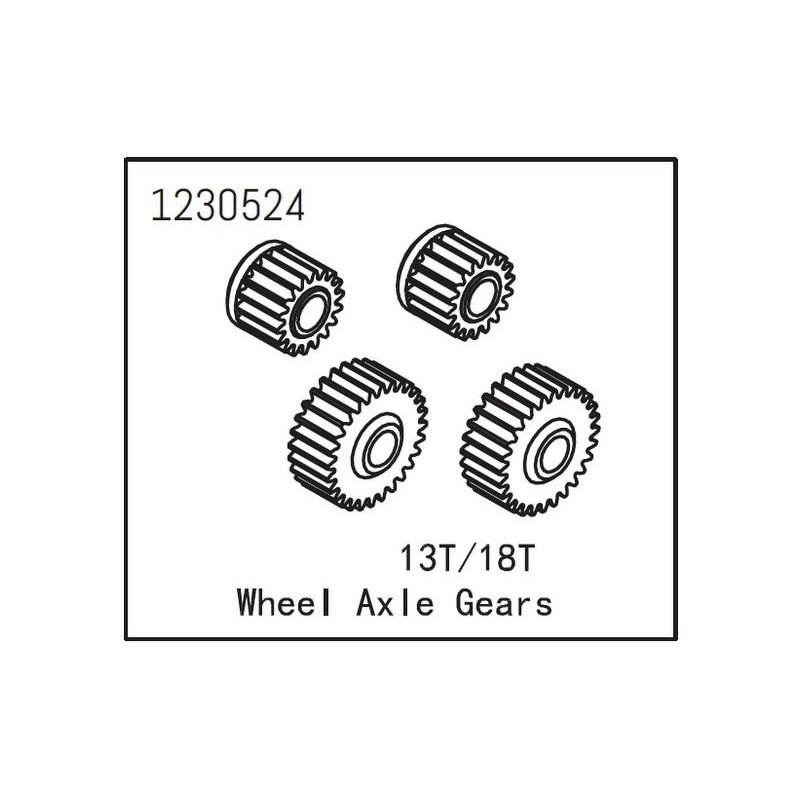 Wheel Axle Gears - 1