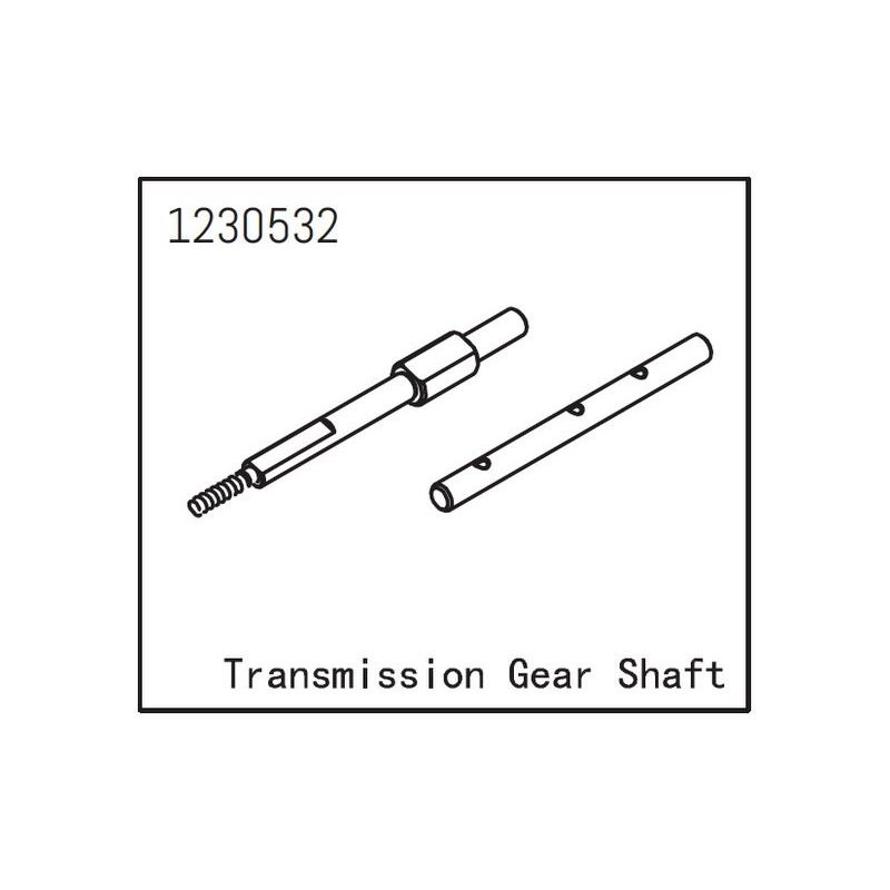 Transmission Gear Shaft - 1