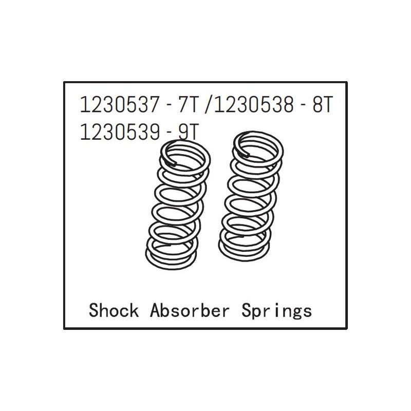 Shock Absorber Springs 7T (2) - 1