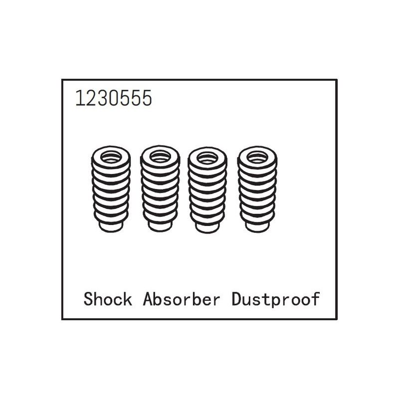 Shock Absorber Boots (4) - 1