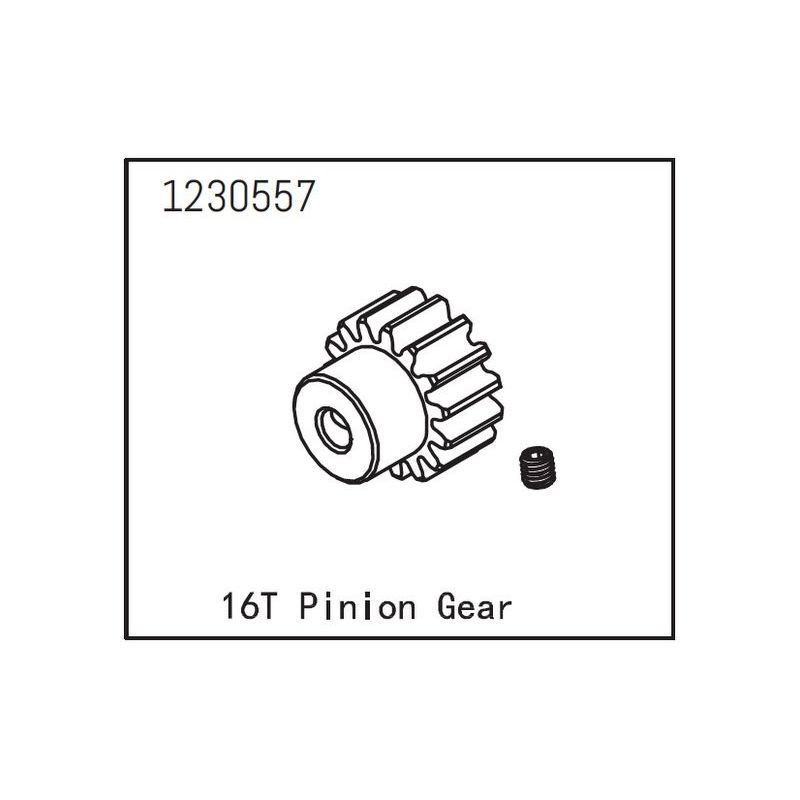Pinion Gear 16T - 1