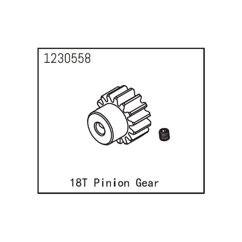 Pinion Gear 18T - 1