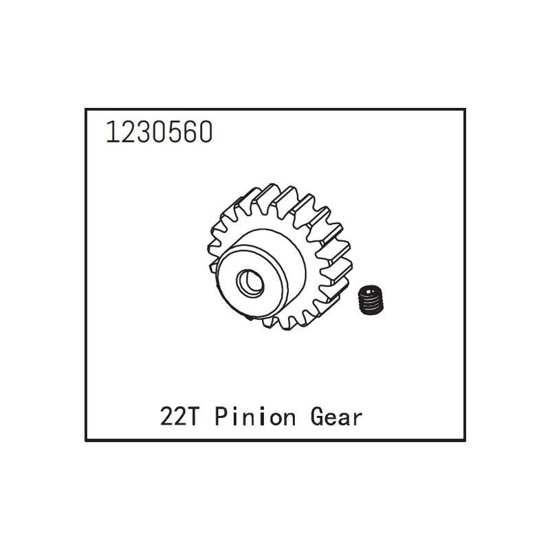 Pinion Gear 22T - 1