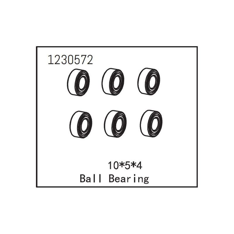 Ball Bearing 10*5*4 (6) - 1