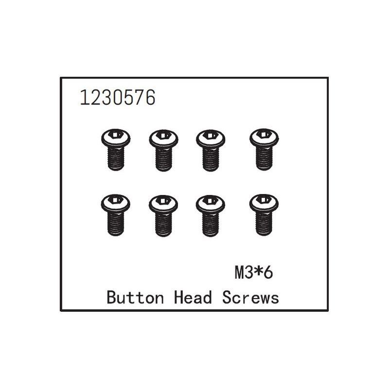 Button Head Screw M3*6 (8) - 1