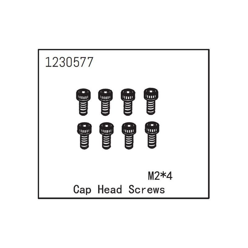 Cap Head Screw M2*4 (8) - 1