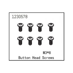 Button Head Screw M3*8 (8) - 1