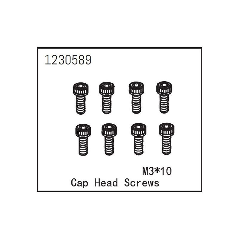 Cap Head Screw M3*10 (8) - 1