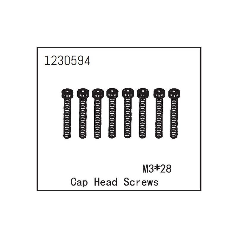 Cap Head Screw M3*28 (8) - 1