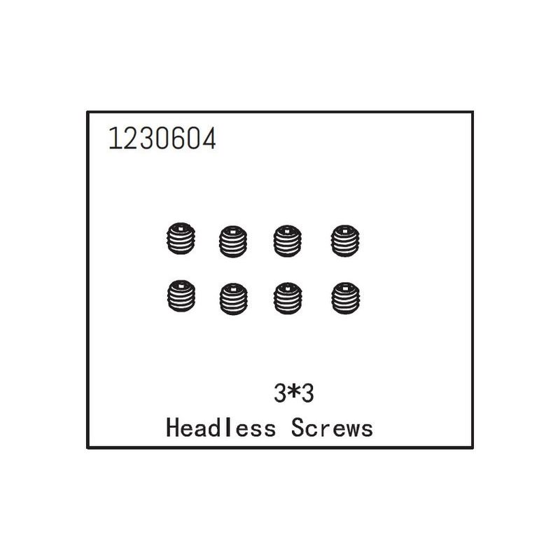 Headless Screw M3*3 (8) - 1
