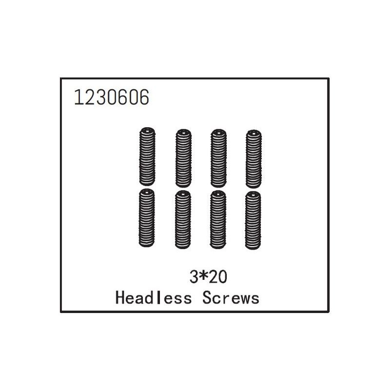 Headless Screw M3*20 (8) - 1