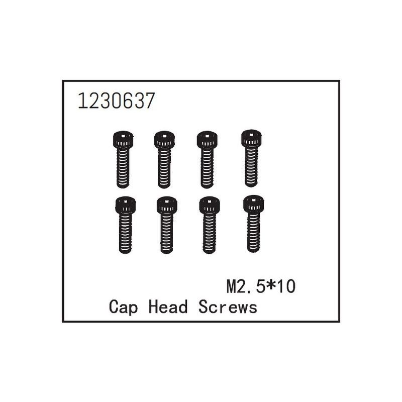 Cap Head Screw M2.5*12 (8) - 1