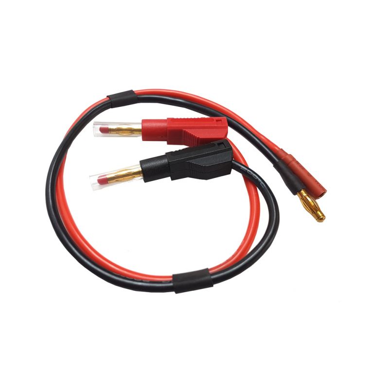 Nabíjecí kabel s banánky - 4mm (F+)(M-) - 1 Nabíjecí kabel s banánky - 4mm (F+)(M-) - 1
