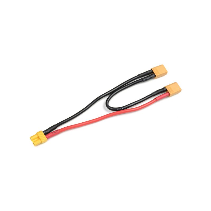 Sériový Y-kabel XT-30 14AWG 12cm - 1 Sériový Y-kabel XT-30 14AWG 12cm - 1