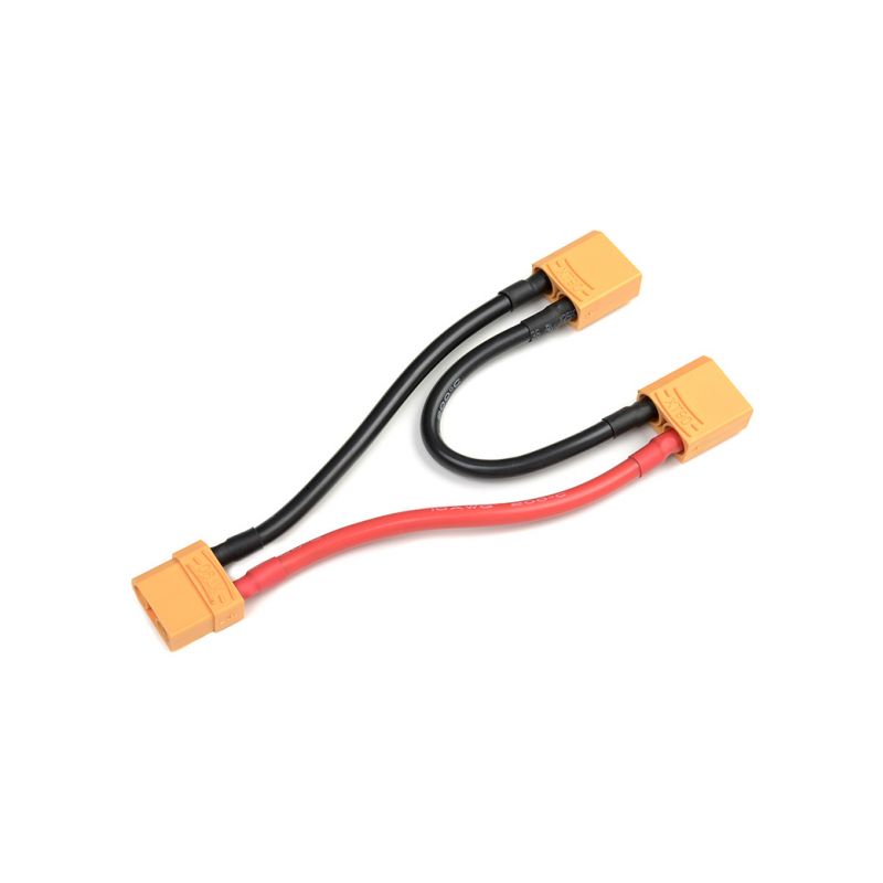 Sériový Y-kabel XT-90 10AWG 12cm - 1 Sériový Y-kabel XT-90 10AWG 12cm - 1