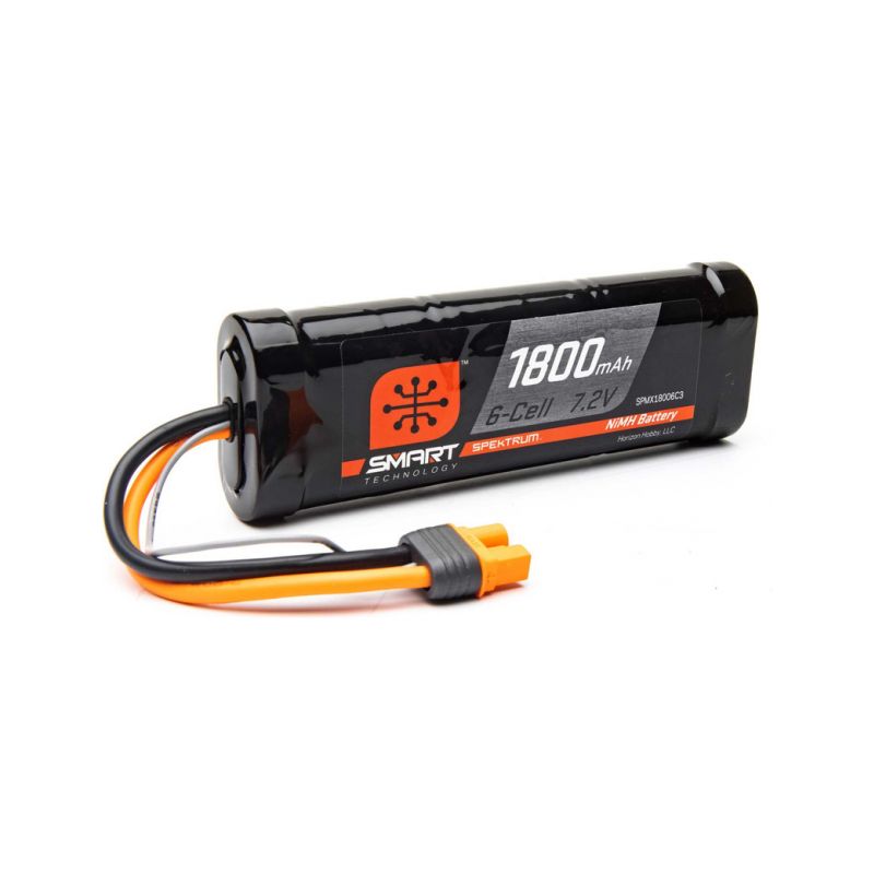Spektrum Smart NiMH 7.2V 1800mAh IC3 - 1 Spektrum Smart NiMH 7.2V 1800mAh IC3 - 1