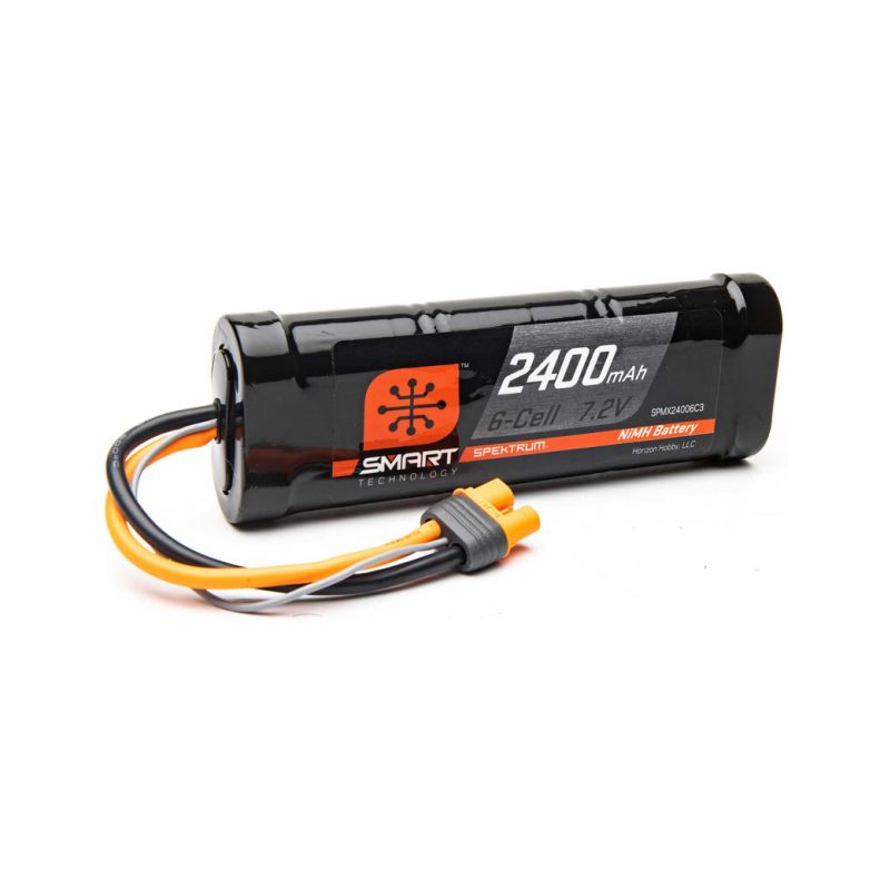 Spektrum Smart NiMH 7.2V 2400mAh IC3 - 1 Spektrum Smart NiMH 7.2V 2400mAh IC3 - 1