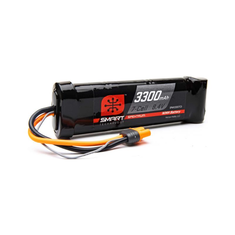Spektrum Smart NiMH 8.4V 3300mAh IC3 - 1 Spektrum Smart NiMH 8.4V 3300mAh IC3 - 1