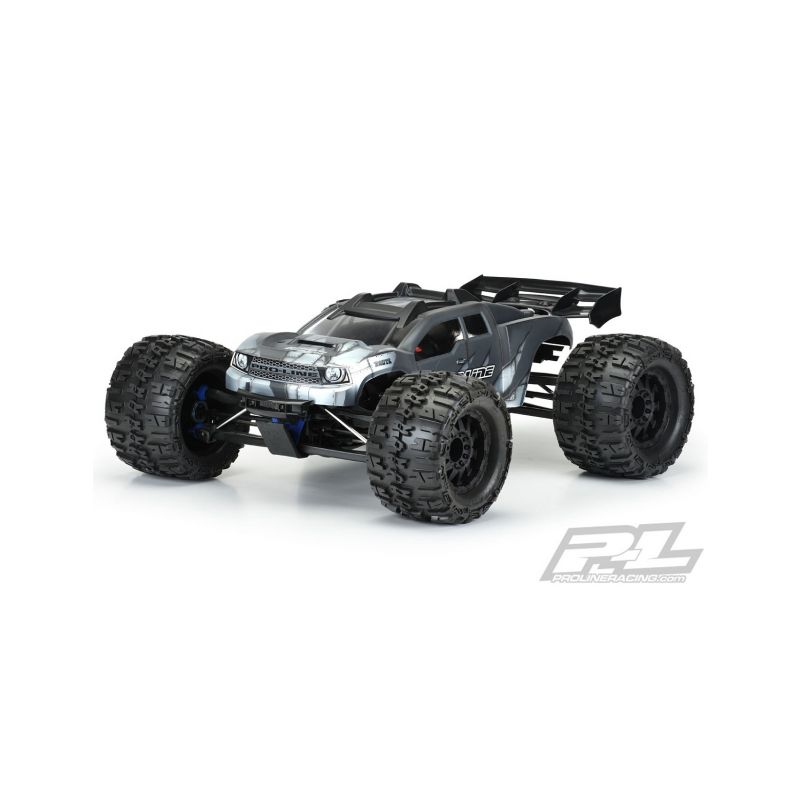 BRUTE čirá karoserie, bílá, předříznutá pro TRX E-REVO 2.0 - 1