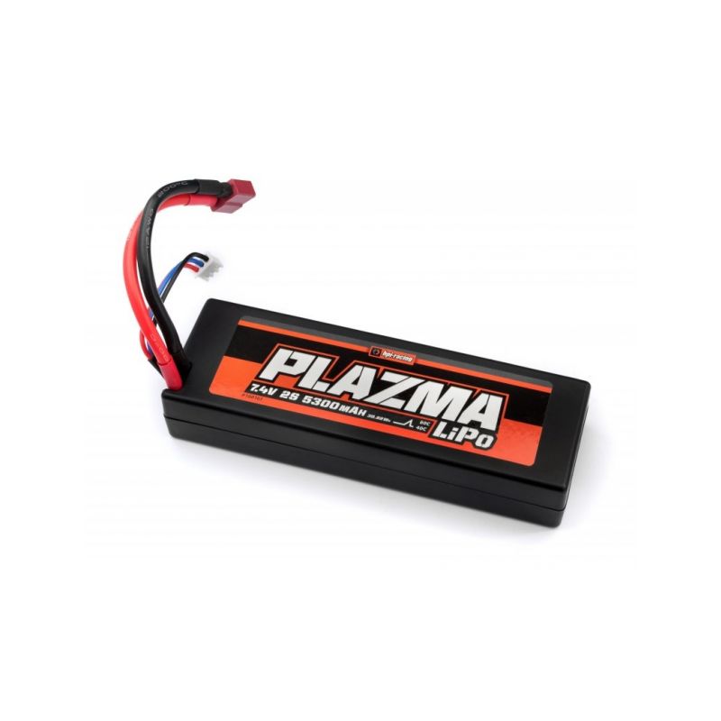 HPI Plazma Lipo 7,4V 5300mAh 40C (Dean-T) - 1