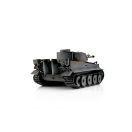 TORRO tank PRO 1/16 RC Tiger I dřívější verze šedá kamufláž - infra IR - kouř z hlavně - 2