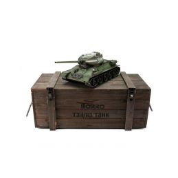 TORRO tank PRO 1/16 RC T-34/85 zelená kamufláž - infra IR - kouř z hlavně - 4