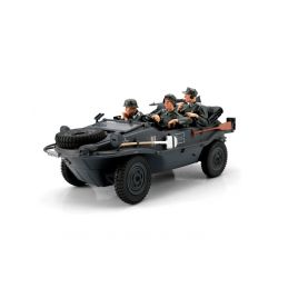 1/16 Schwimmwagen, sada figurek, ručně malované, 3 ks. - 1