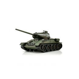 TORRO tank PRO 1/16 RC T-34/85 zelená kamufláž - infra IR - Servo - 1