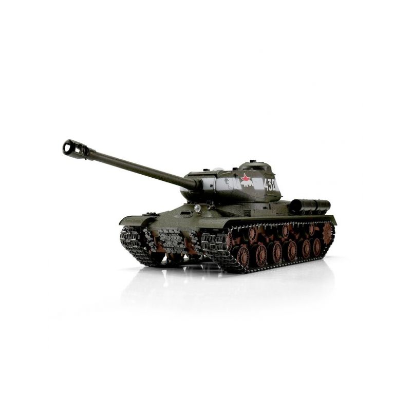 TORRO tank PRO 1/16 RC IS-2 1944 zelená kamufláž - infra IR - kouř z hlavně - 1