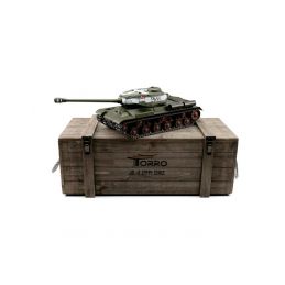 TORRO tank PRO 1/16 RC IS-2 1944 zelená kamufláž - infra IR - kouř z hlavně - 4