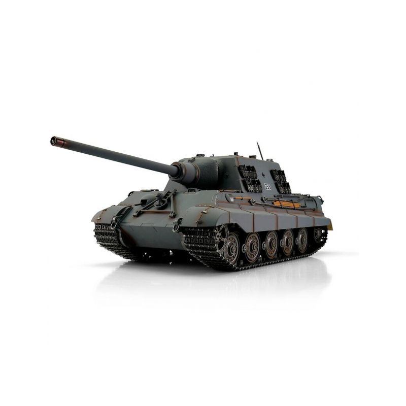 TORRO tank PRO 1/16 RC Jagdtiger šedá kamufláž - infra IR - kouř z hlavně - 1