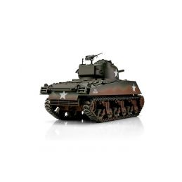 TORRO tank PRO 1/16 RC M4A3 Sherman 75mm kamufláž zelená - infra IR - kouř z hlavně - 2
