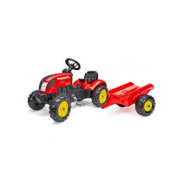 FALK - Šlapací traktor Country Farmer s vlečkou - 1