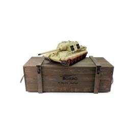 TORRO tank PRO 1/16 RC Jagdtiger pouštní kamufláž - BB Airsoft - 5