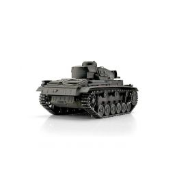 TORRO tank PRO 1/16 RC PzKpfw III provedení L šedá kamufláž - BB Airsoft - 2